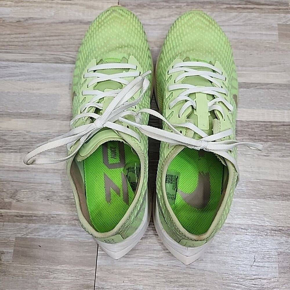 Nike Womens Zoom X Size 10 Lime Green AT8242-300 Running Shoes - Picture 10 of 12